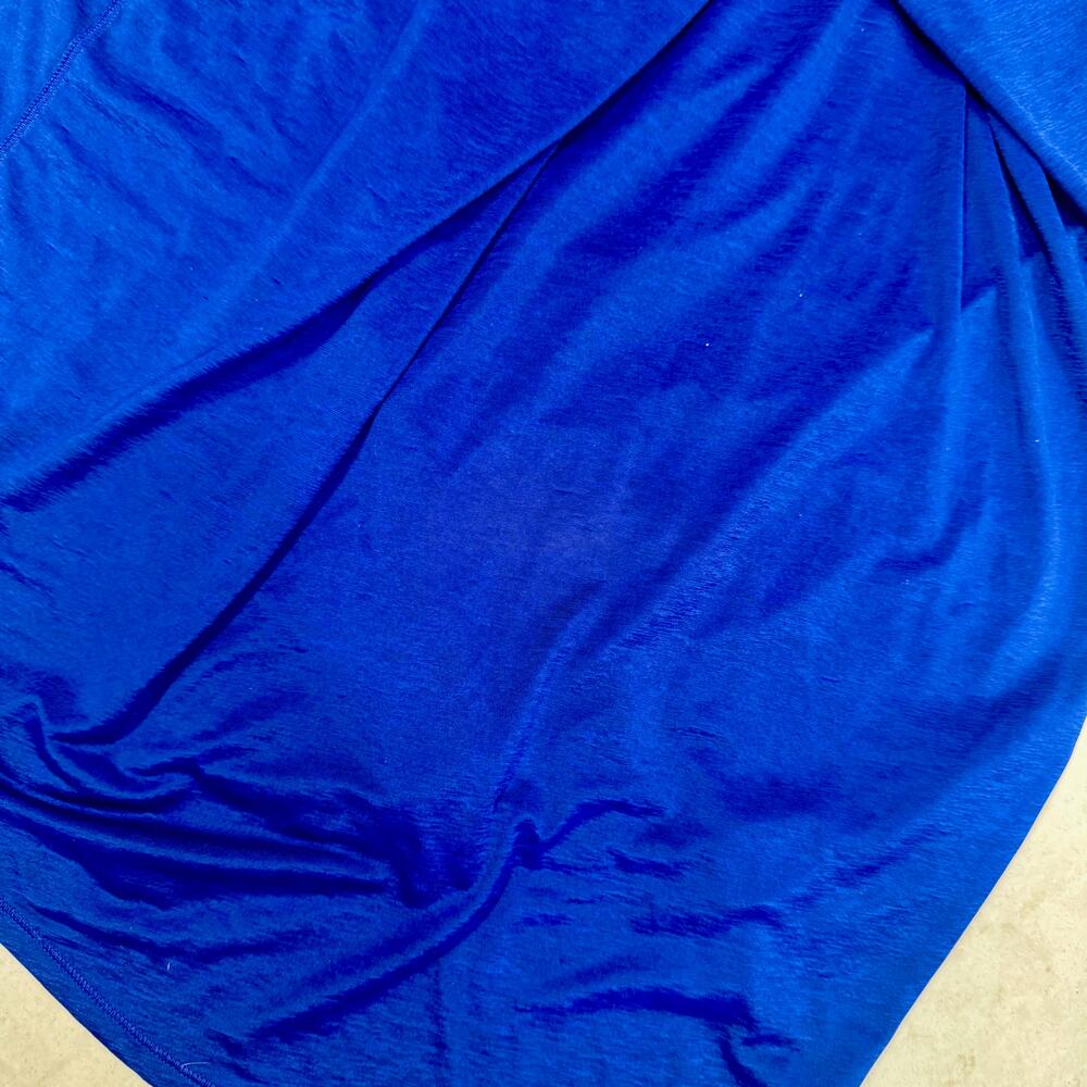 Lululemon Essential Tank Pleated Racerback Cobalt Blue Larkspur S/M Yoga Run Top - Picture 11 of 13